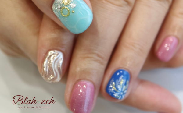 押し花ネイル Blah Zeh ブラゼ